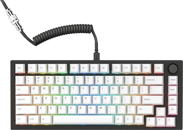 Teclado Gaming Glorious Gmmk Pro RGB Preto com Cabo