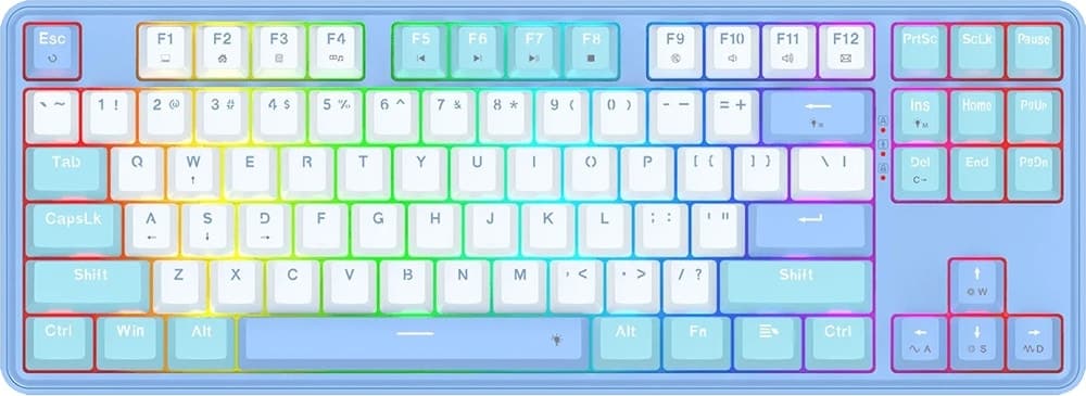 Teclado Mecânico para Jogos Redragon Star Blade Pro K707WBB-RGB (Inglês - com Cabo)