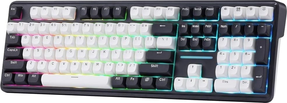 Teclado Gaming Redragon Antonium Pro K745WB-RGB-Pro Azul/Branco