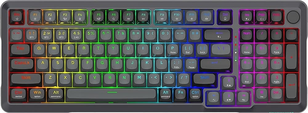 Teclado Gaming Redragon Bragi Pro K688GB-RGB-Pro
