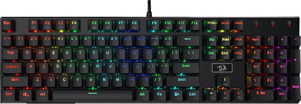 Teclado Gaming Redragon Devarajas K556RGB com Fio Switch Red