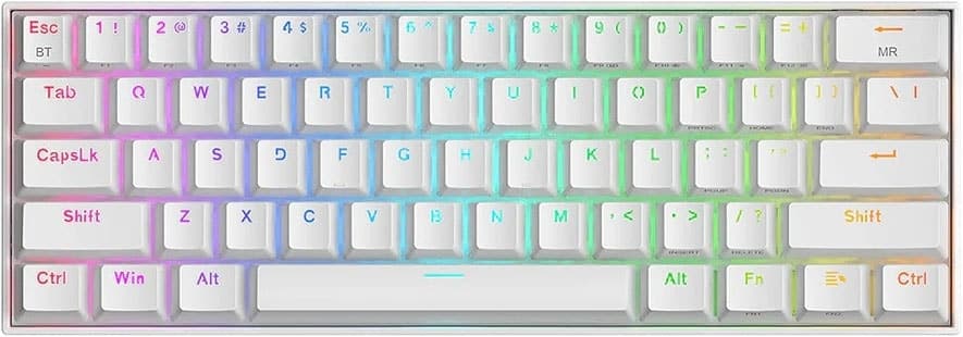 Teclado Gaming Redragon Draconic Pro K530W-RGB-Pro Branco