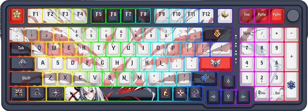 Teclado Gamer Redragon Eisa K686AK-RGB-Pro (Inglês - 3 Modos)