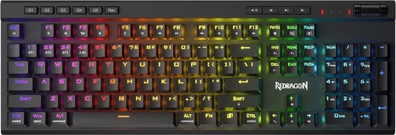 Teclado Gaming Redragon Vata Pro K580RGB-Pro
