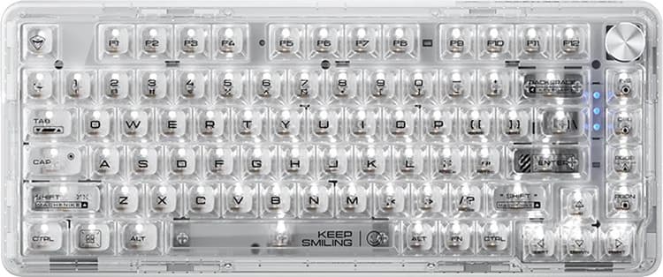 Teclado Gaming RGB Machenike K500F-B81 (Inglês com Fio)
