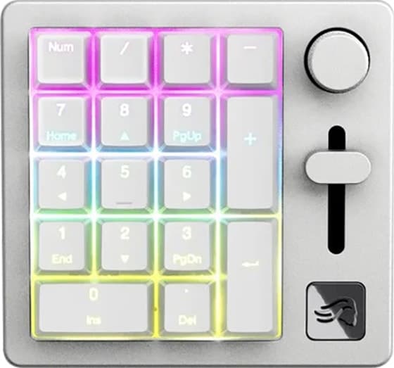 Teclado Glorious Gmmk Numpad RGB Sem Fio