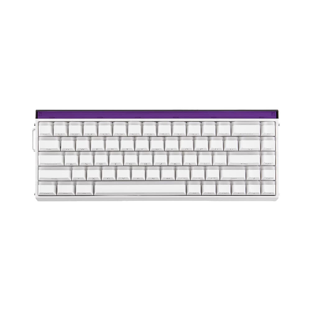 Teclado Mecânico Aula Hero 68HE 65% RGB Branco