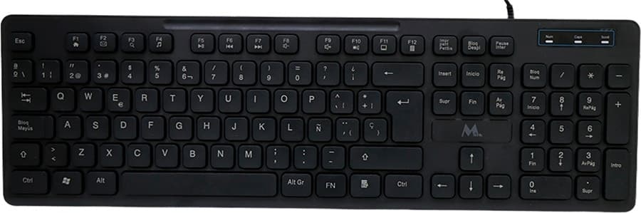 Teclado Mtek Kb-8269 com Cabo - Preto