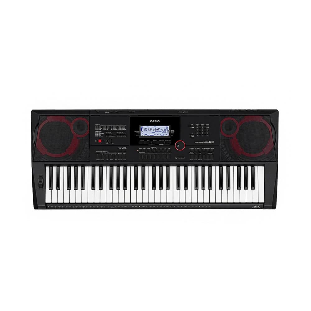 Teclado Portátil Casio Ct-X3000C2 Preto