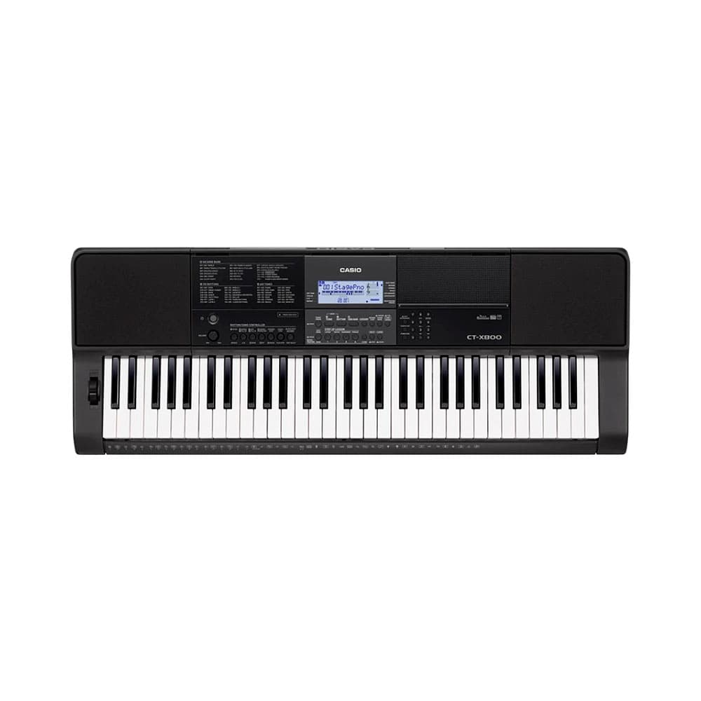 Teclado Portátil Casio Ct-X800C2 Preto
