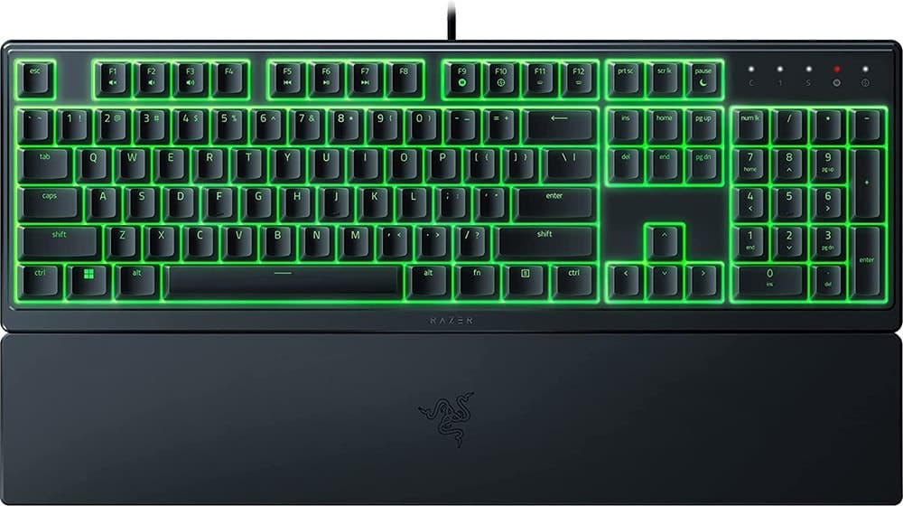 Teclado Razer Ornata V3 X Rz03-04470200-R3U1 com Fio Preto