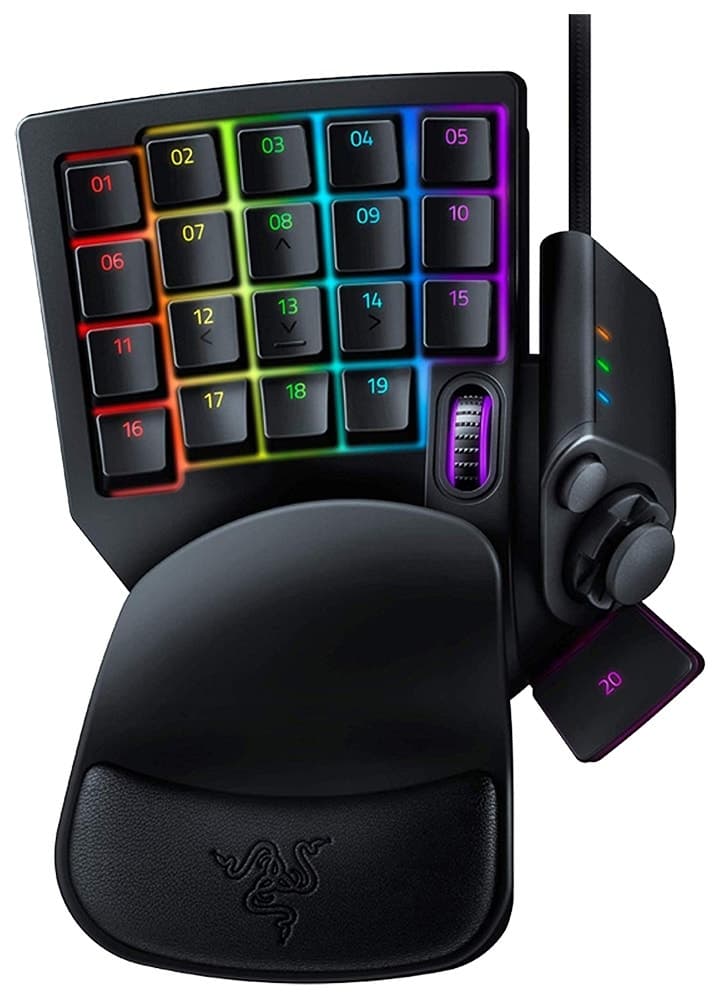 Teclado Razer Tartarus V2 Mecha Membrane Rz07-02270100-R3U1 com Fio Preto