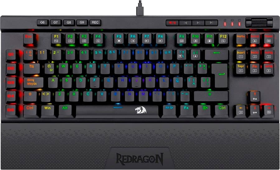 Teclado Redragon Magic-wandpro K587RGB-Pro Inglês