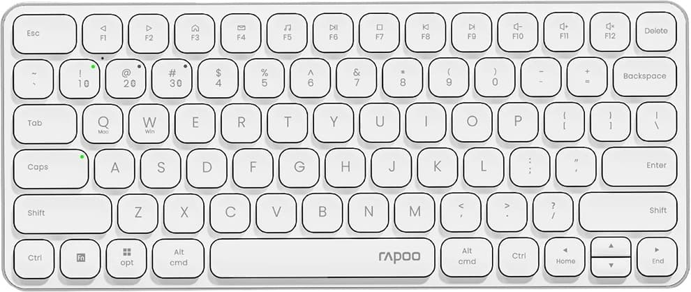 Teclado Sem Fio Rapoo E9050L Branco
