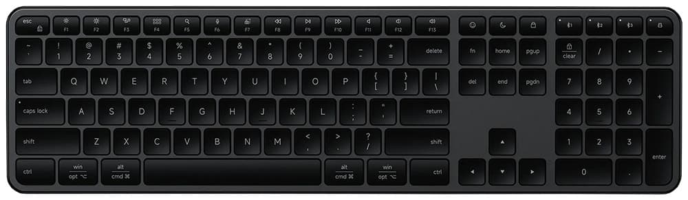Teclado Sem Fio Satechi Slim Ex3 Bluetooth Preto