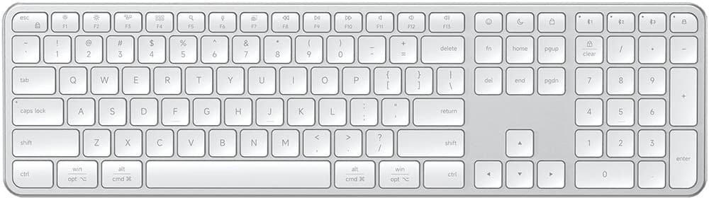 Teclado Bluetooth Satechi Slim Ex3 Wireless Prateado (Inglês)