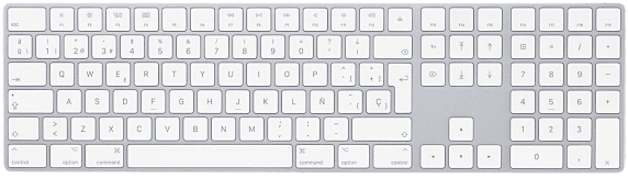 Teclado Apple Magic Keyboard Numérico MQ052LZ/A