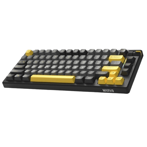 Teclado Mecânico Gamer Marvo Scorpion KG958W RGB Preto/Cinza 108