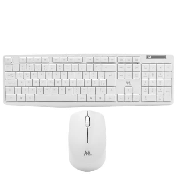 Mouse Mtek Km-5239W Pt Wireless Branco