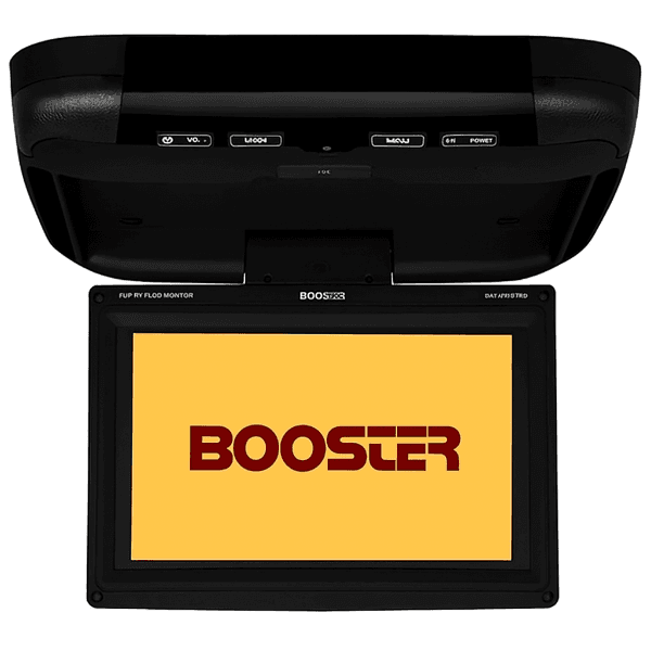 Tela de Teto Automotivo Booster Bm-1050TUSB 10.5" Monitor Giratório com Alto-falante USB Sd Ir Preto