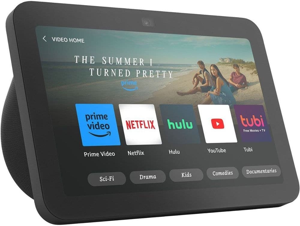 Tela Inteligente Amazon Echo Show 8 (3ª Geração) Charcoal