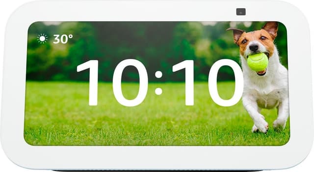 Tela Amazon Echo Show 5 (3ª Geração) com Alexa - Azul Nuvem