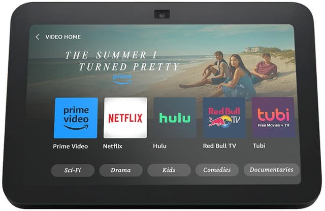 Tela Amazon Echo Show 8 3ª Geração - Charcoal