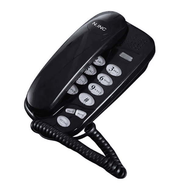 Telefone Fixo N.INC Kx-T580P/T Com Fio Preto