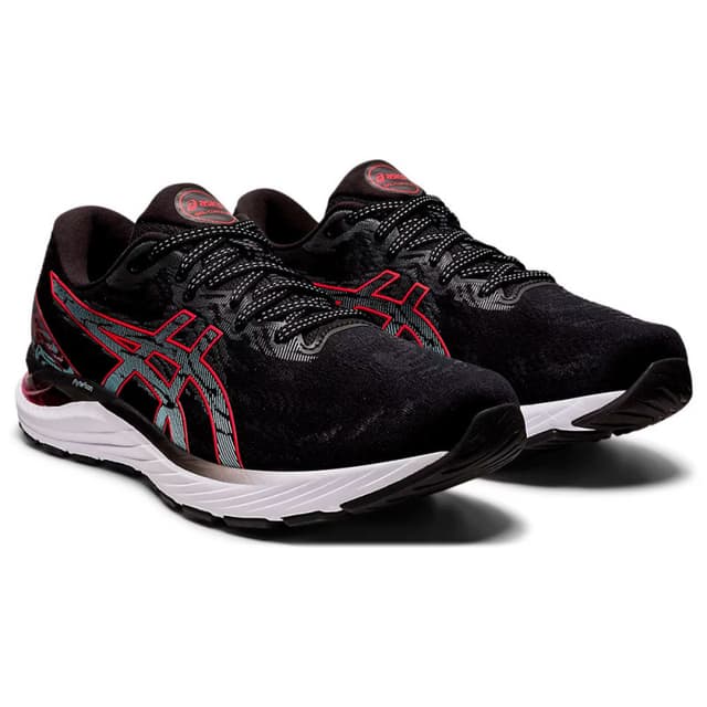 Tênis Asics 1011B012.017 Gel Cumulus 23 Masculino 42 Black/Electric-Red