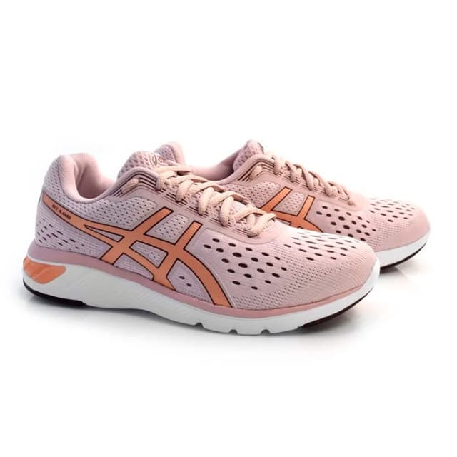 Tênis Asics Gel Kamo Feminino 1022A310.700 Tamanho 35 Watershed Rose/Gold