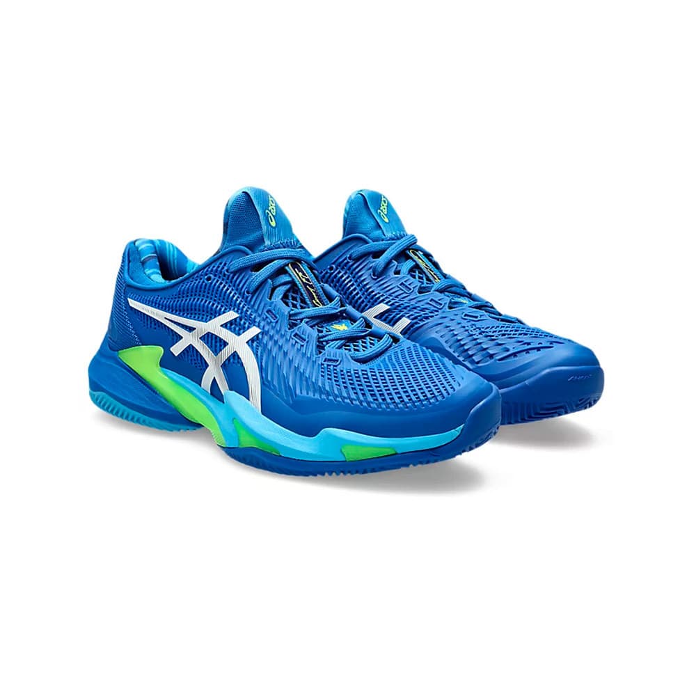 Tênis Asics Masculino Court Ff 3 Novak Clay 39.5 Tuna Blue/White