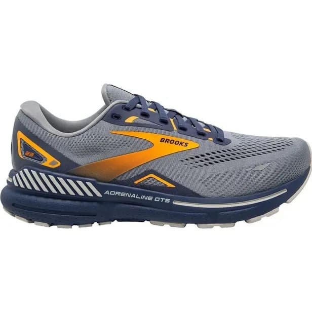 Tênis Brooks Adrenaline Gts 23 1103911D027 Cinza/amarelo