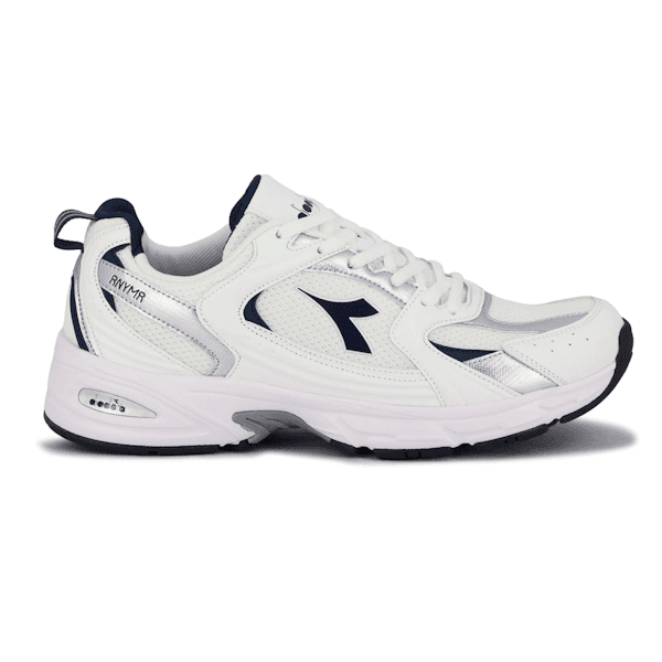Tênis Diadora Anyma Branco/ Prata/ Preto