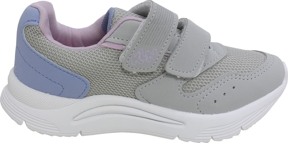 Tênis Infantil Klin 199127000-017398 - Gelo/Azul/Lavanda
