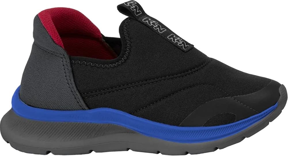 Tênis Infantil Klin Way 354006000-004311 - Preto/Cinza/Royal