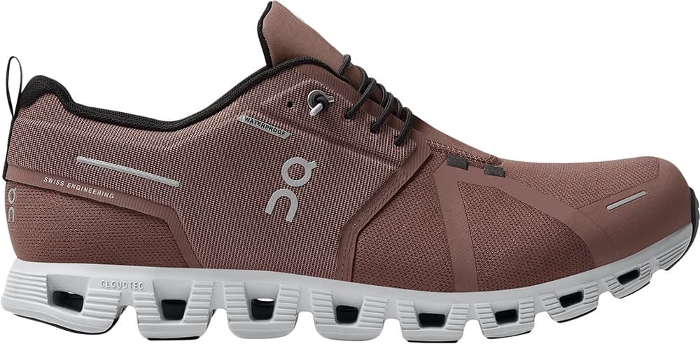 Tênis On Running Cloud 5 Waterproof Masculino Cocoa/Frost