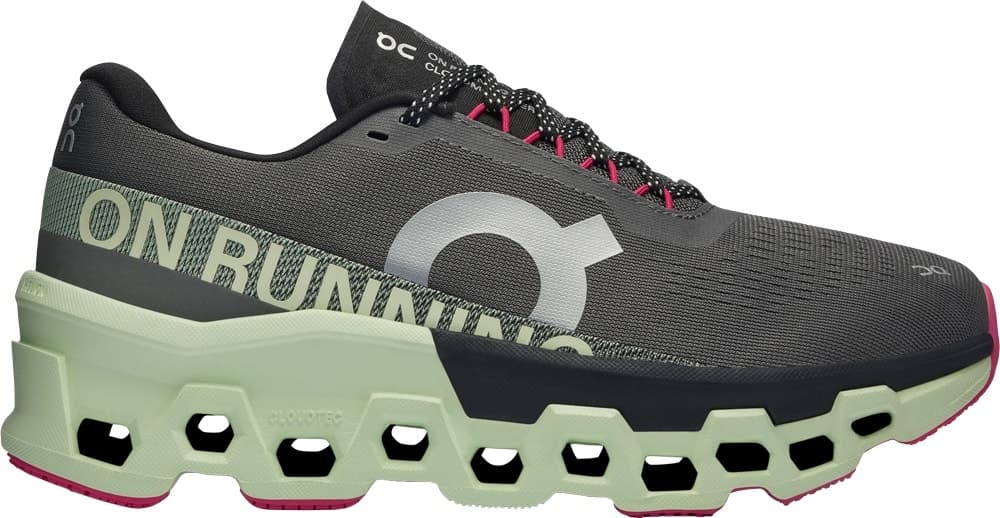 Tênis On Running Cloudmonster 2 Feminino Asphalt/Lima