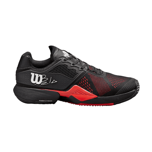 Tênis Wilson Bela Tour Preto/Vermelho