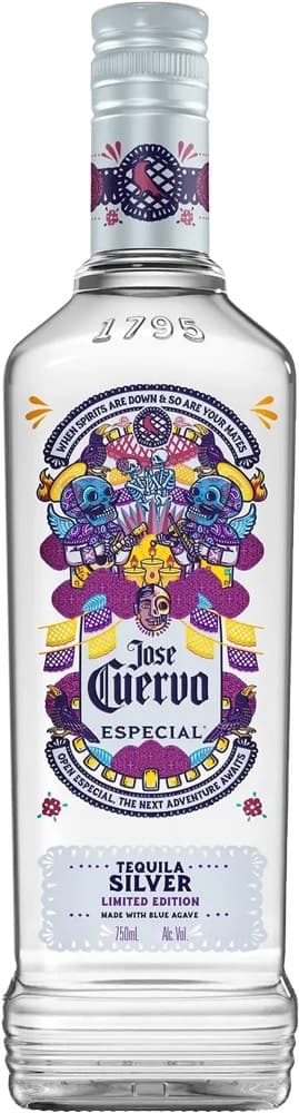 Tequila Jose Cuervo Silver Edição Limitada Calavera 750mL