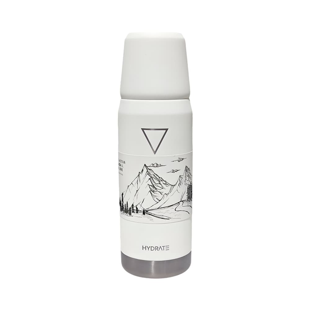 Garrafa Térmica Hydrate Bullet V2 800ml Branca