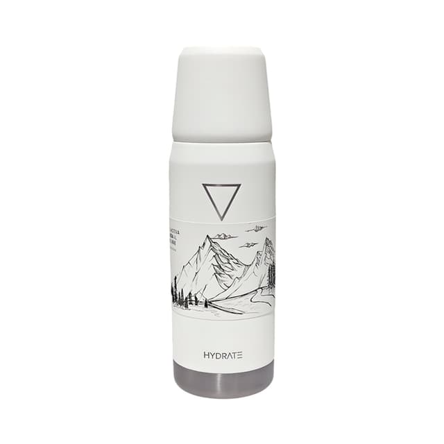 Garrafa Térmica Hydrate Bullet V2 800ml Branca