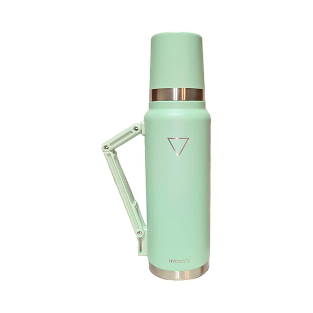 Garrafa Térmica Hydrate Mate 1.2L Verde Pastel