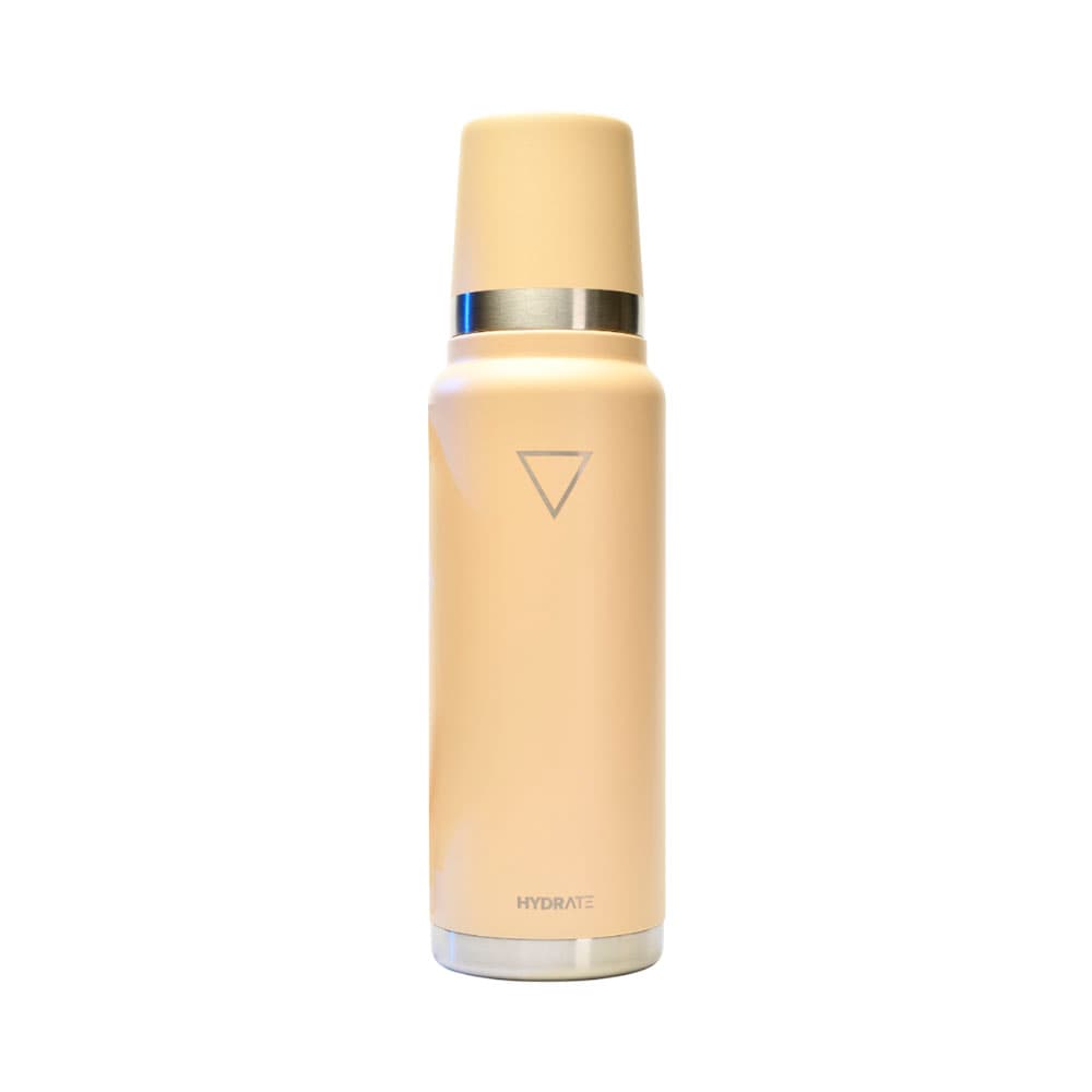 Garrafa Térmica Hydrate Mate 915ml Verde Bege
