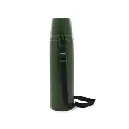 Garrafa Térmica Fashion Oval com Cinta Verde