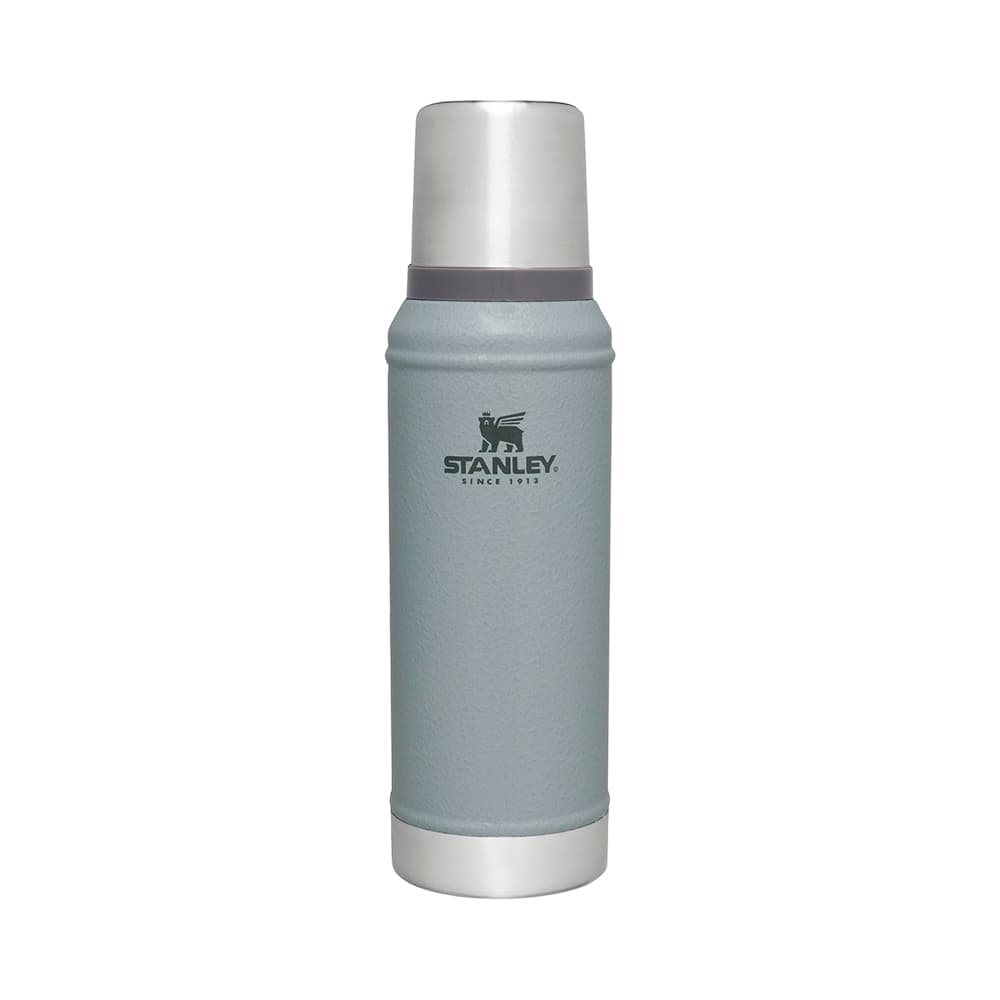Garrafa Térmica Stanley Classic 940ml Hammertone Prata