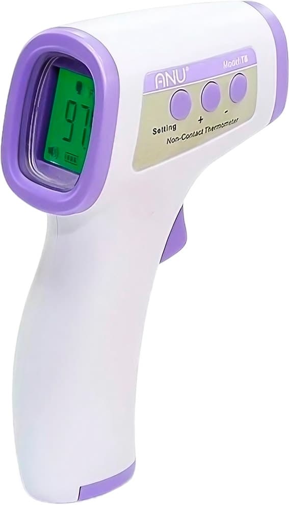 Termômetro Digital Anu Yrk-002A Branco/Roxo