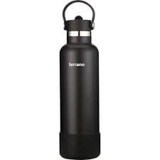Garrafa Terrano com Bota 750ml Preto Metal