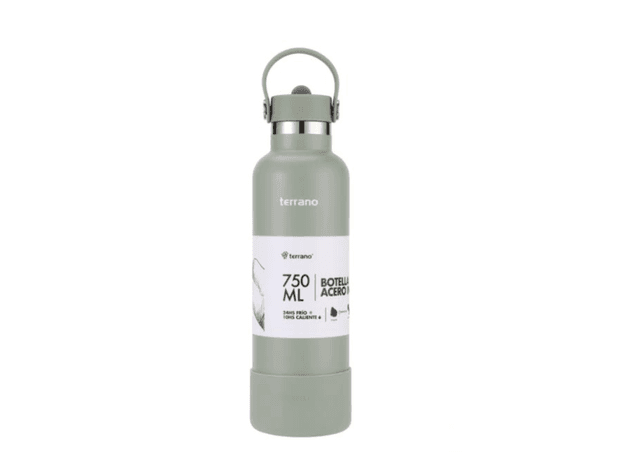 Garrafa Terrano com Bico + Bota 750ml Verde Oliva