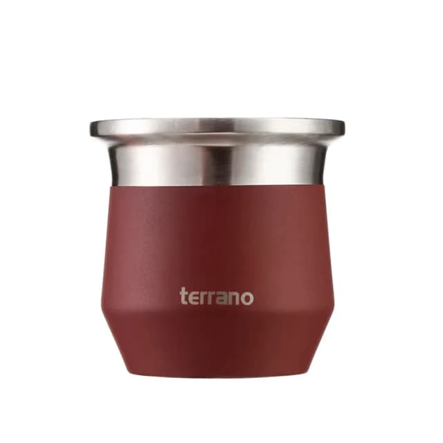 Garrafa Térmica Terrano Guampa Acero Inox Flap Tapa Goma Ac403060021 170ml Bordo