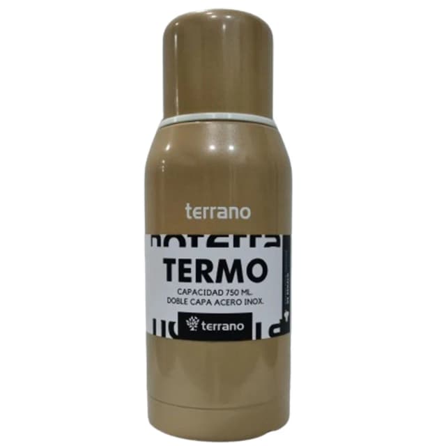 Termo Terrano Aço Inox 750ml Dourado